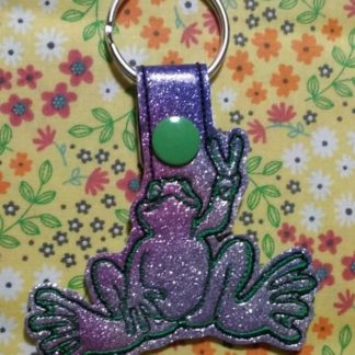 Peace Frog Key Fob