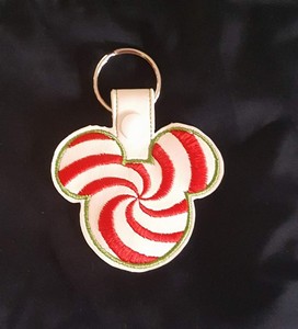 Candy Mouse Key Fob