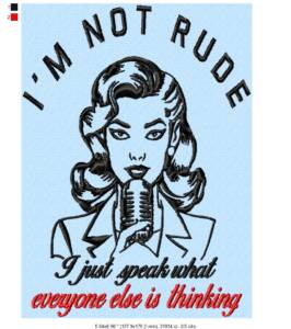 I'm Not Rude - Image 3