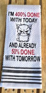 I'm 400% Done Cat