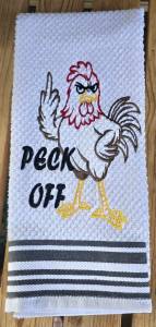 Peck Off Rooster