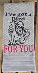 I've got a bird for you Bigfoot